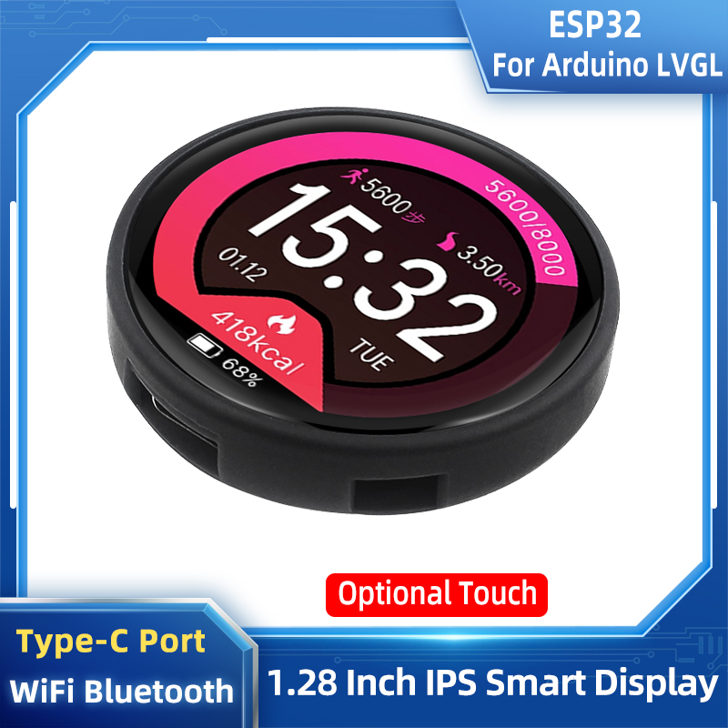 Home Automation Arduino - 1.28 inci IPS Smart Display ESP32