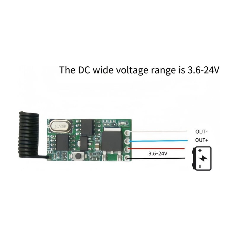 B04B-Untuk Pengontrol Sakelar  - 433Mhz Receiver Module ulasan dan harga