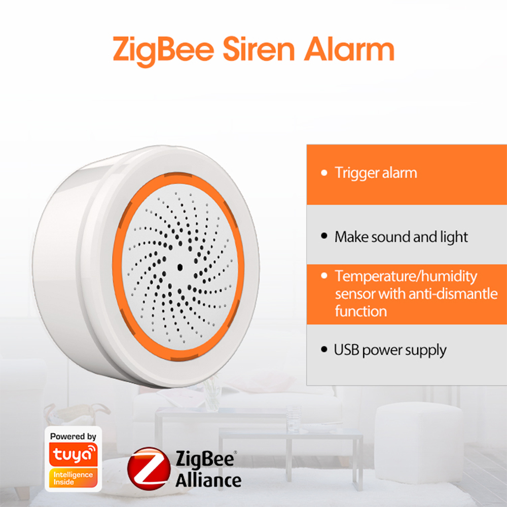 NEO-Tuya Zigbee Gerbang Sirene - Home Automation Technology ulasan dan harga