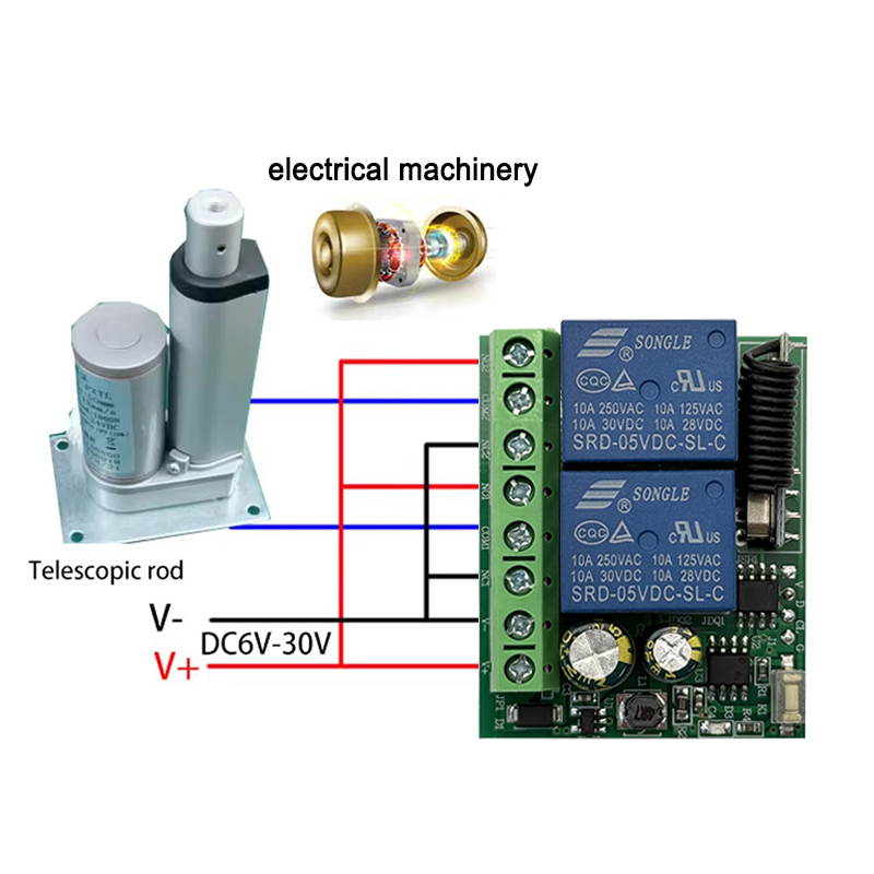 DC 9V 12V 24V AC 85-250V 2CH M - 433Mhz Receiver Module ulasan dan harga