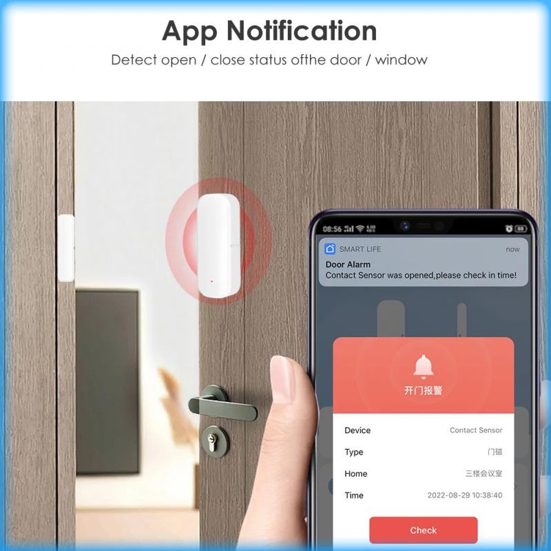 Sensor Pintu dan Jendela Pinta - Home Automation Technology ulasan dan harga