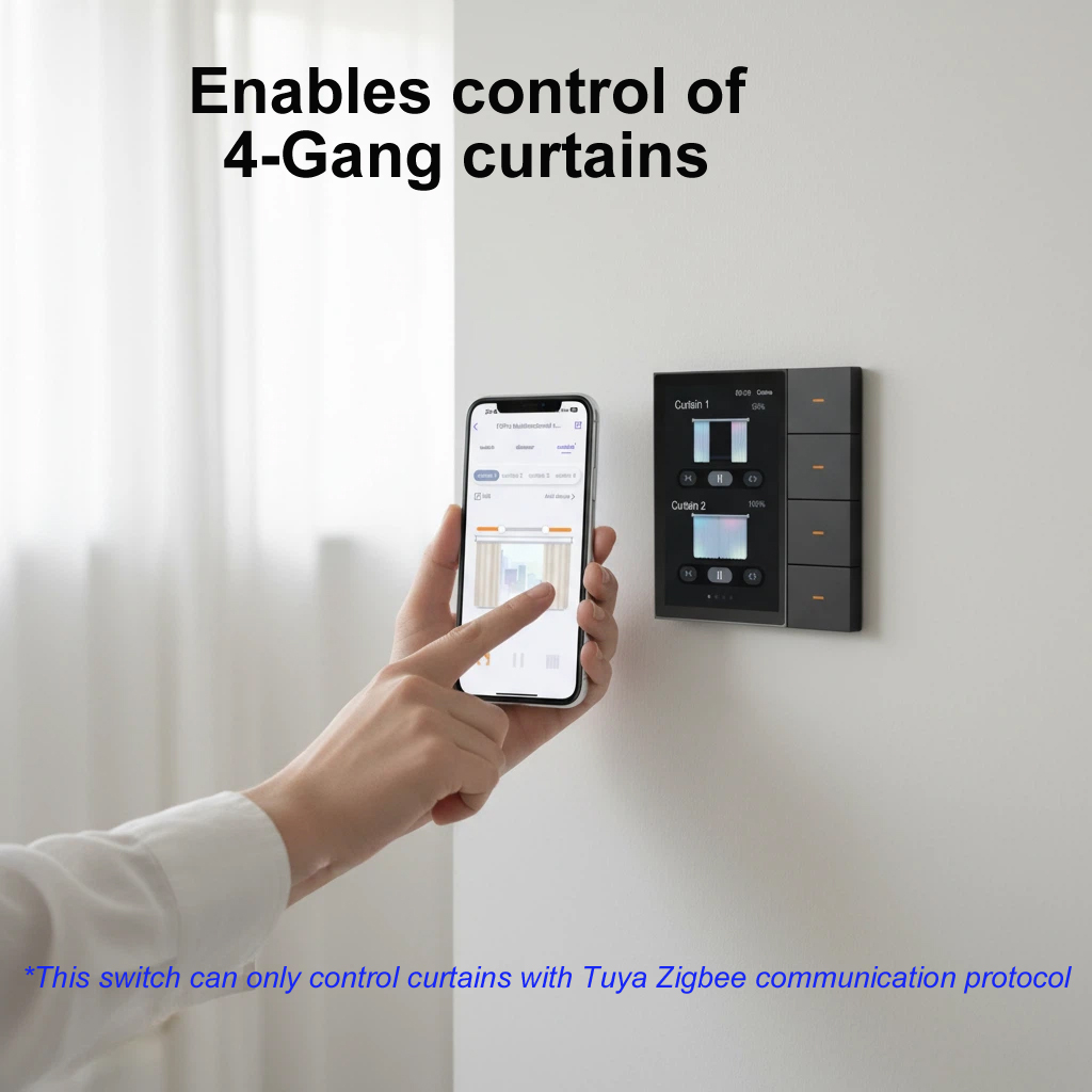 Panel Cerdas Tuya F3-pro ZigBe - Home Automation Technology ulasan dan harga