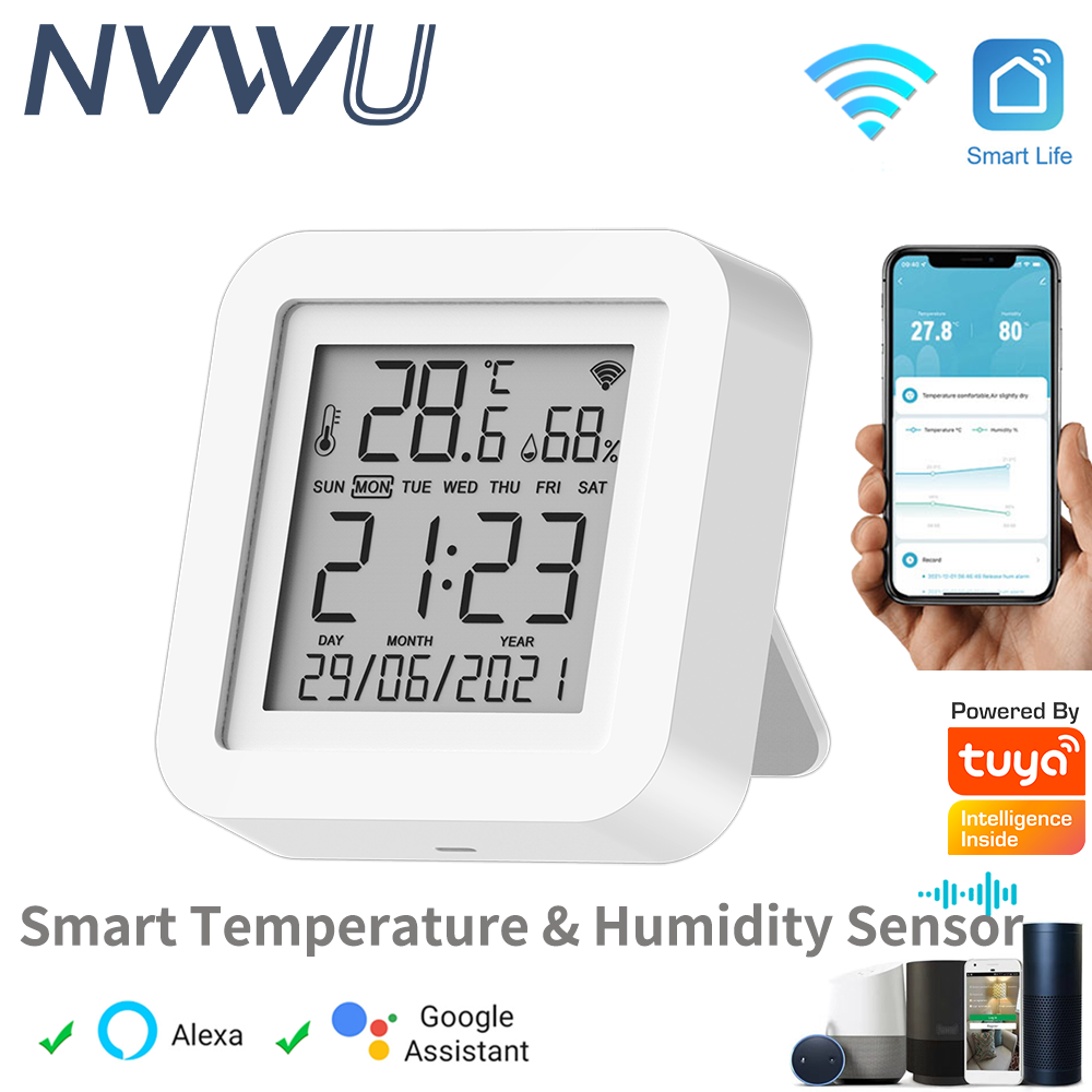 Tuya Sensor Suhu & Kelembaban  - Home Automation Technology ulasan dan harga