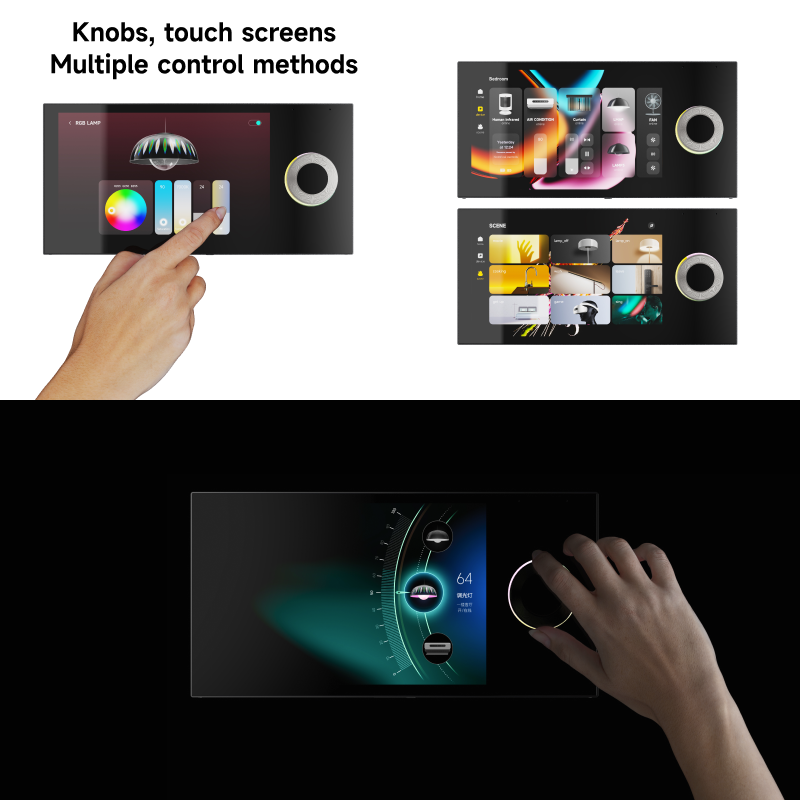 Panel otomatisasi rumah layar  - Home Automation System Design ulasan dan harga