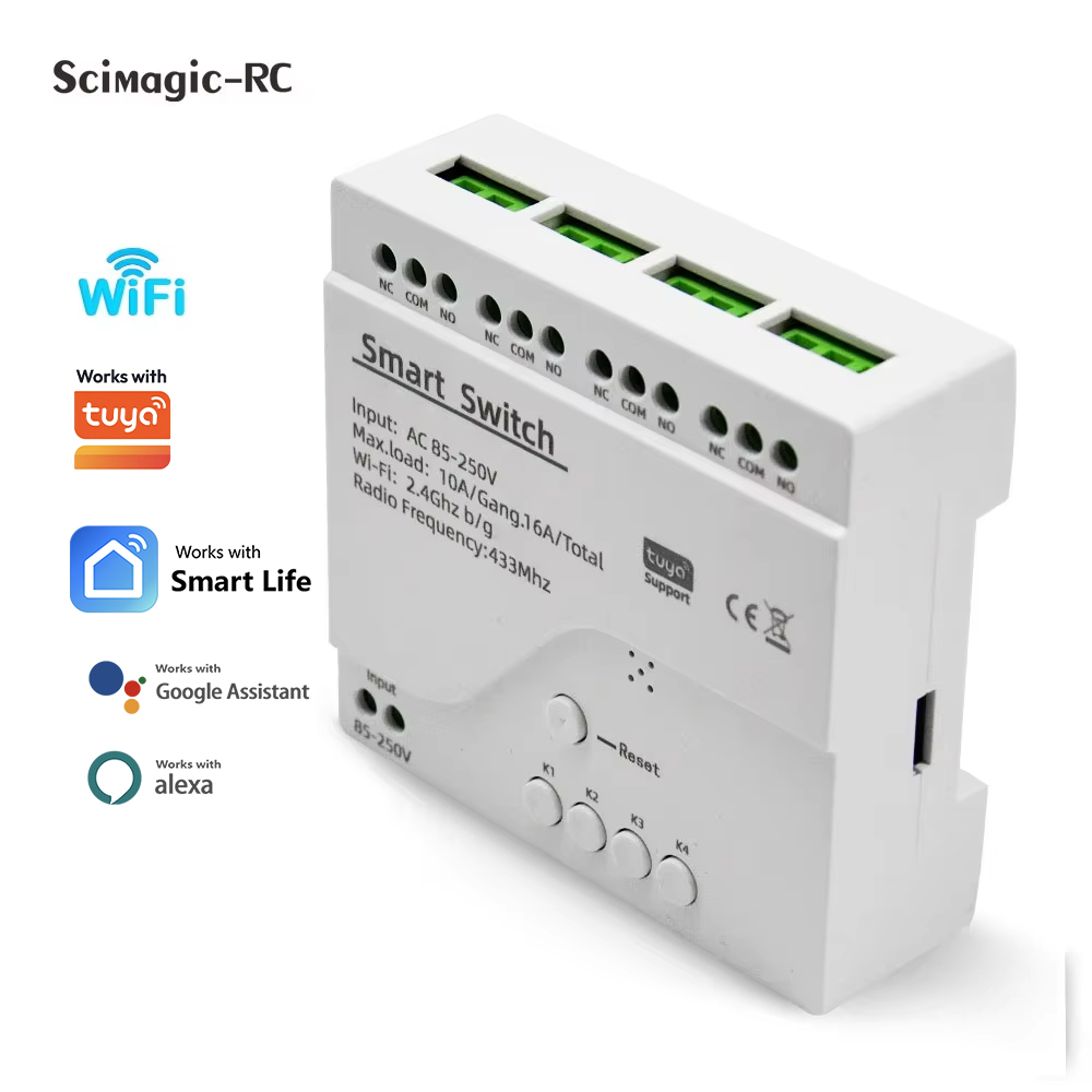 Modul Relay Smart Switch 4CH O - Home Automation Ideas ulasan dan harga