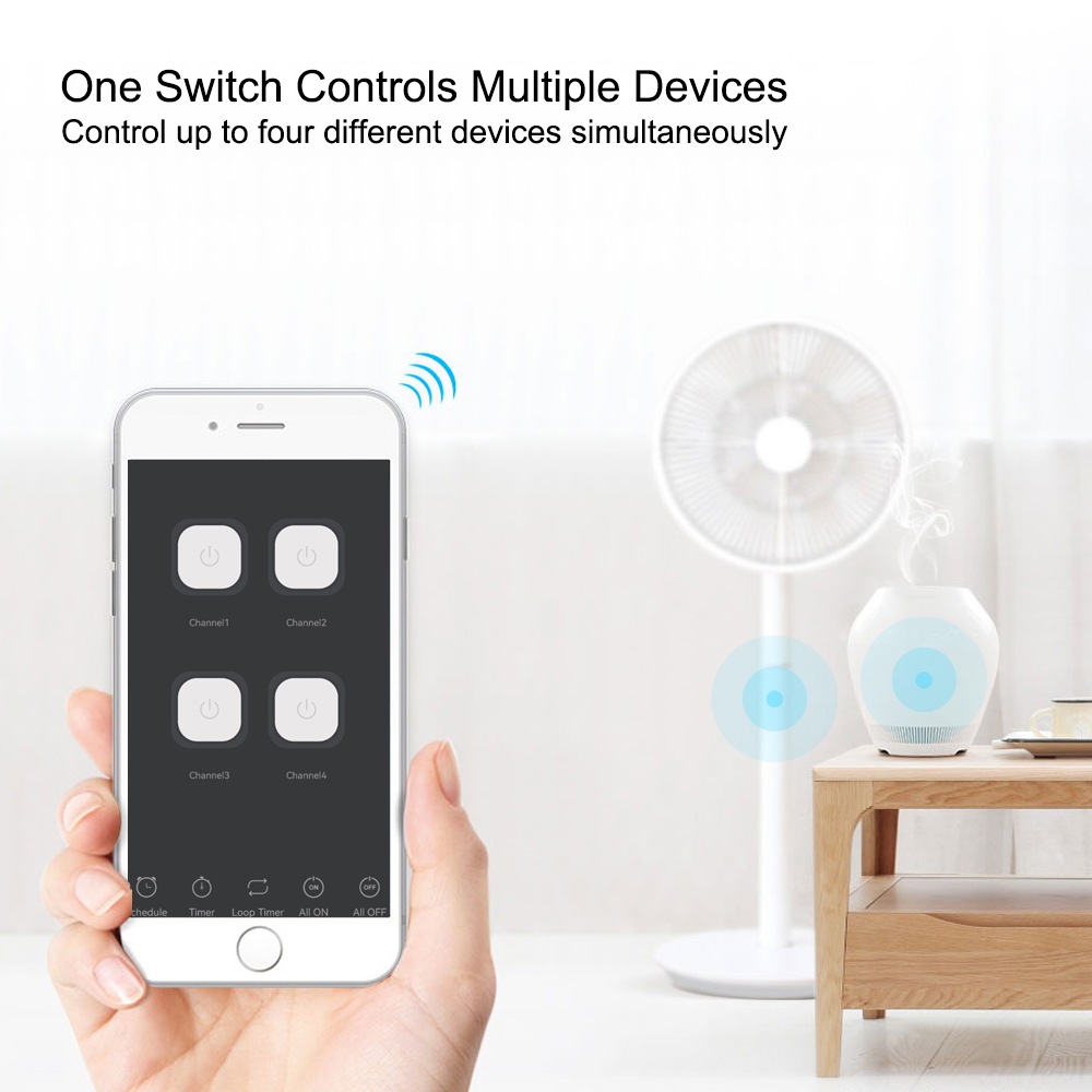 Modul Relay Smart Switch 4CH O - Home Automation Ideas ulasan dan harga