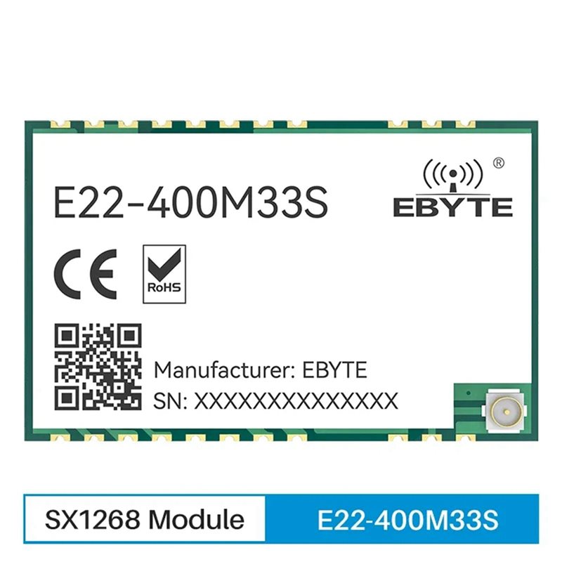 2X EBYTE SX1268 433Mhz Lora Mo - 433Mhz Receiver Module ulasan dan harga