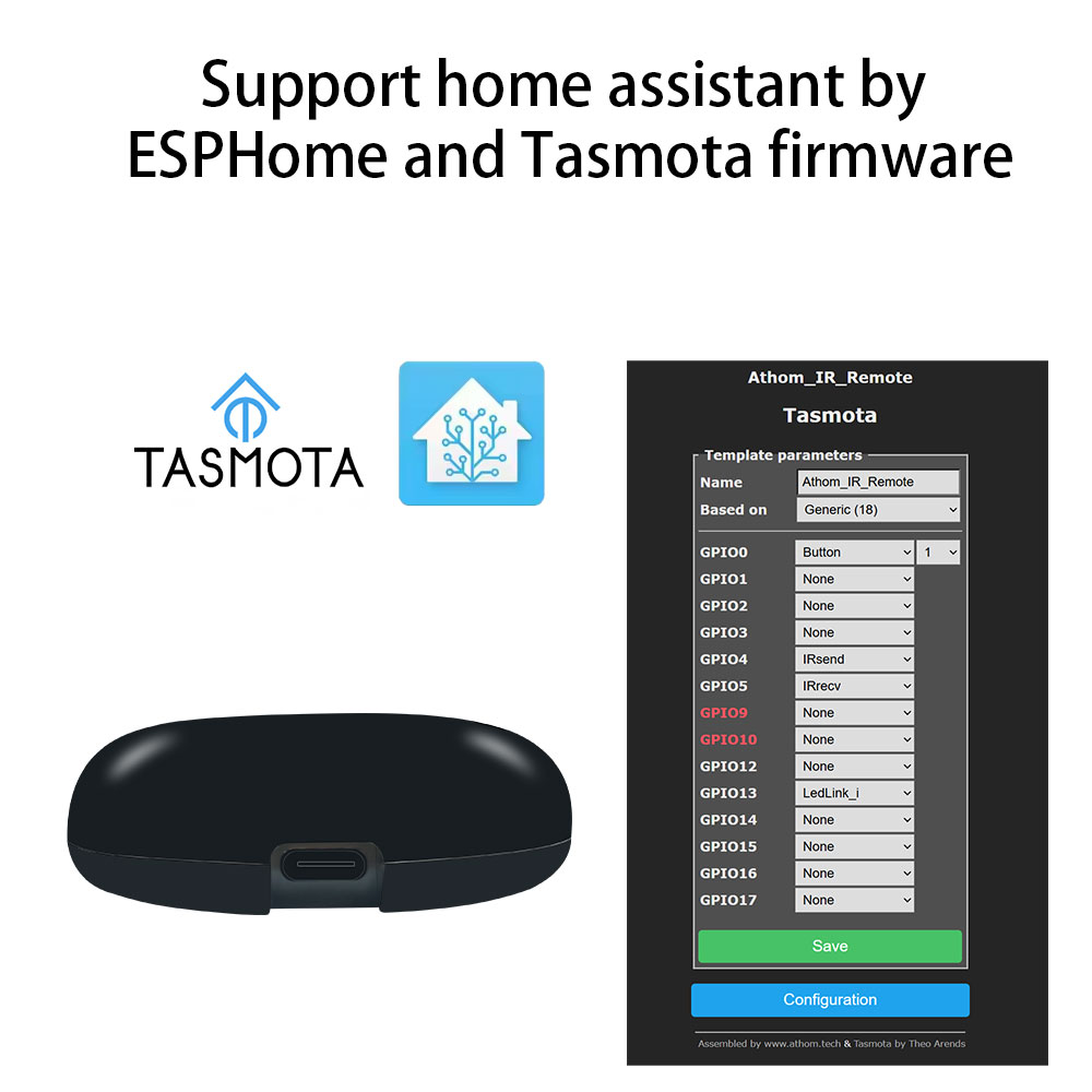Tasmota MQTT IR Remote Kontrol - Home Automation Technology ulasan dan harga